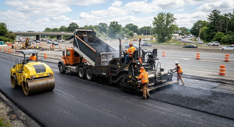 Industrial Asphalt Paving in Savannah, GA