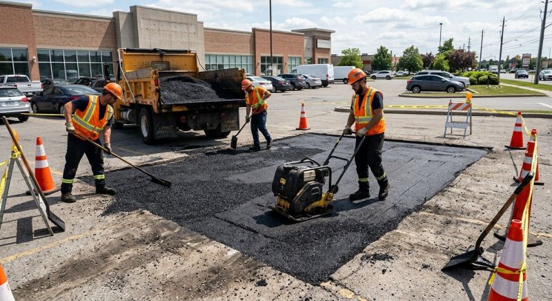 Commercial Pavement Repair in Conway, AR