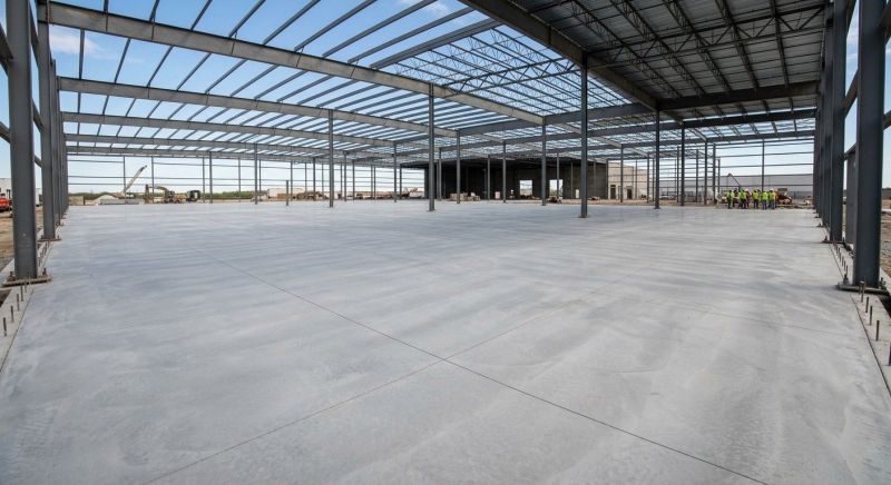 Commercial Slab Installation in Longmont, CO