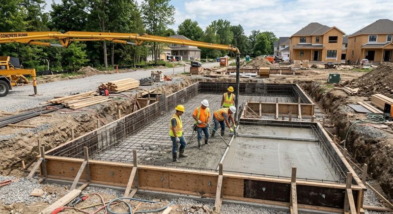 Deep Foundation Installation in Fredericksburg, VA