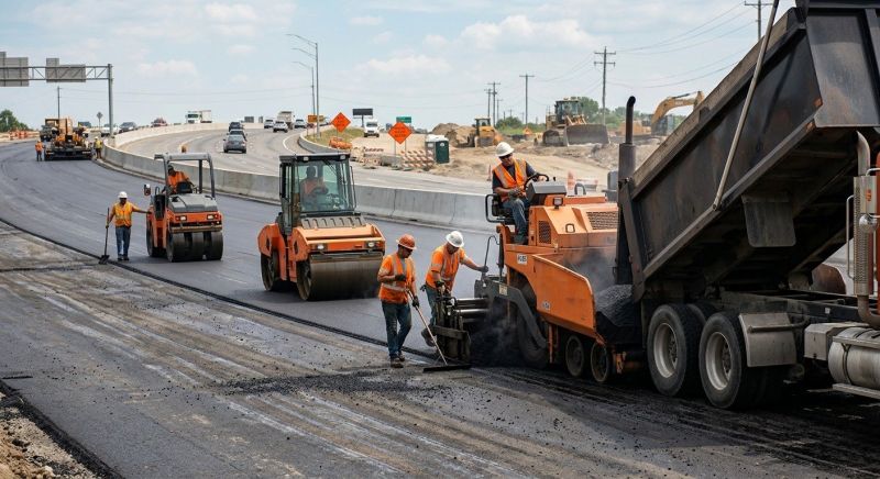 Industrial Asphalt Paving in Savannah, GA