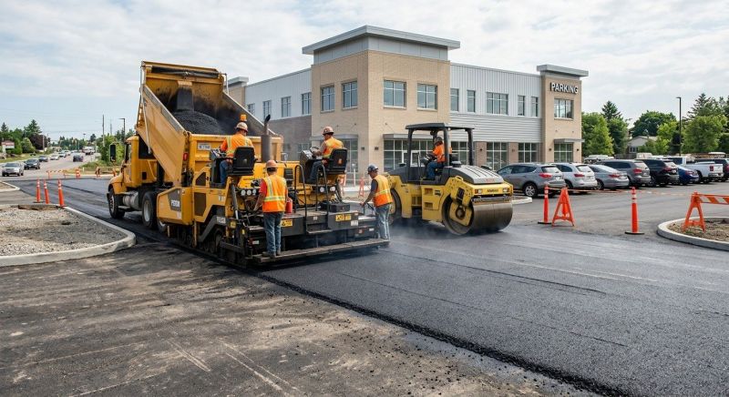 Industrial Asphalt Paving in Little Rock, AR