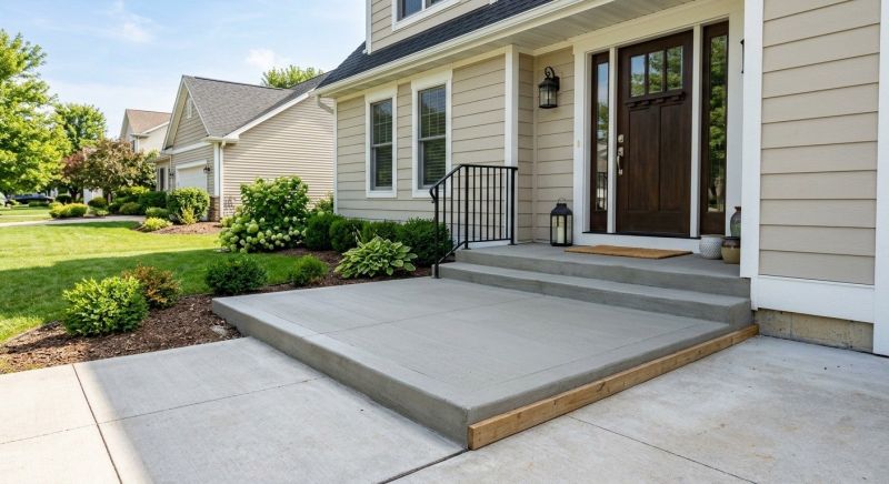 Porch Slab Installation in Denver, CO